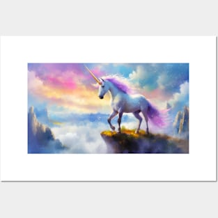 Wild and free unicorn Posters and Art